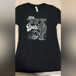 Bella Canvas Black T-Shirt size small